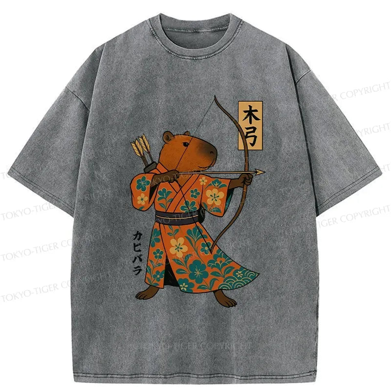 Vintage Japan Capybara Tee for Summer