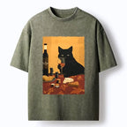 japanese art washed tee best seller