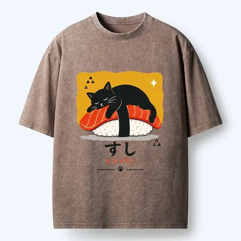 Washed Unisex Cotton Tee for Daily Wear