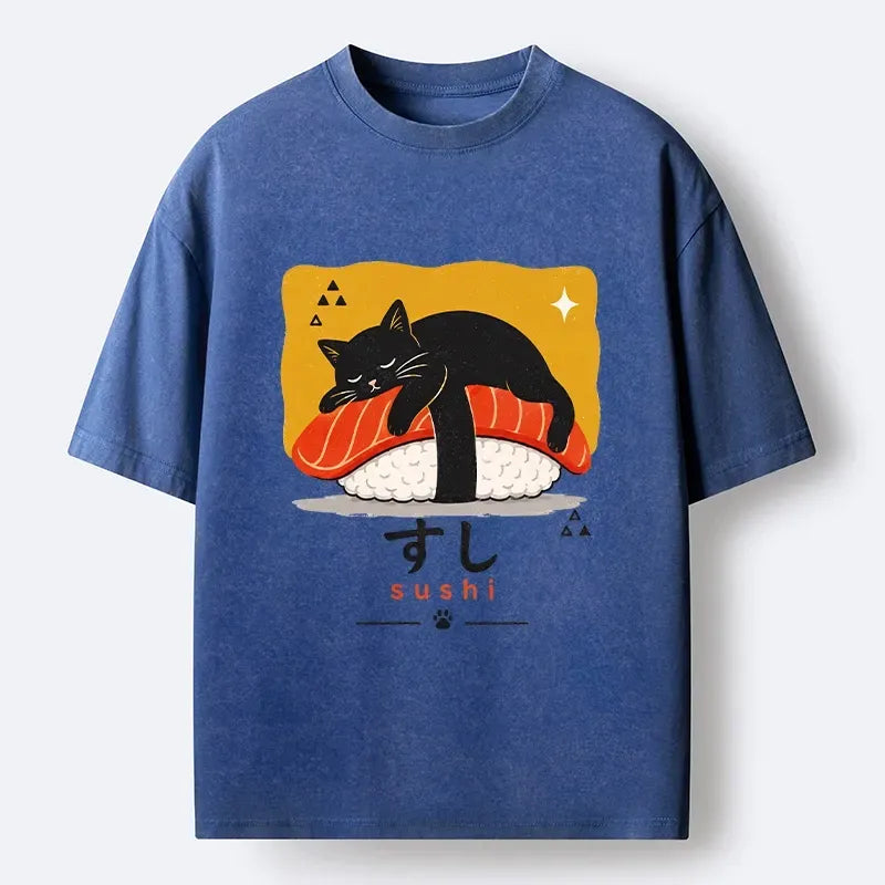 Washed Unisex Cotton Tee for Daily Wear