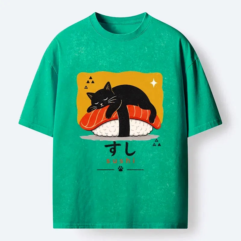 Washed Unisex Cotton Tee for Daily Wear