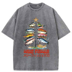 Japanese Christmas Tree Fish T-Shirt