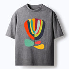 retro minimalist Kyoto Lion t-shirt