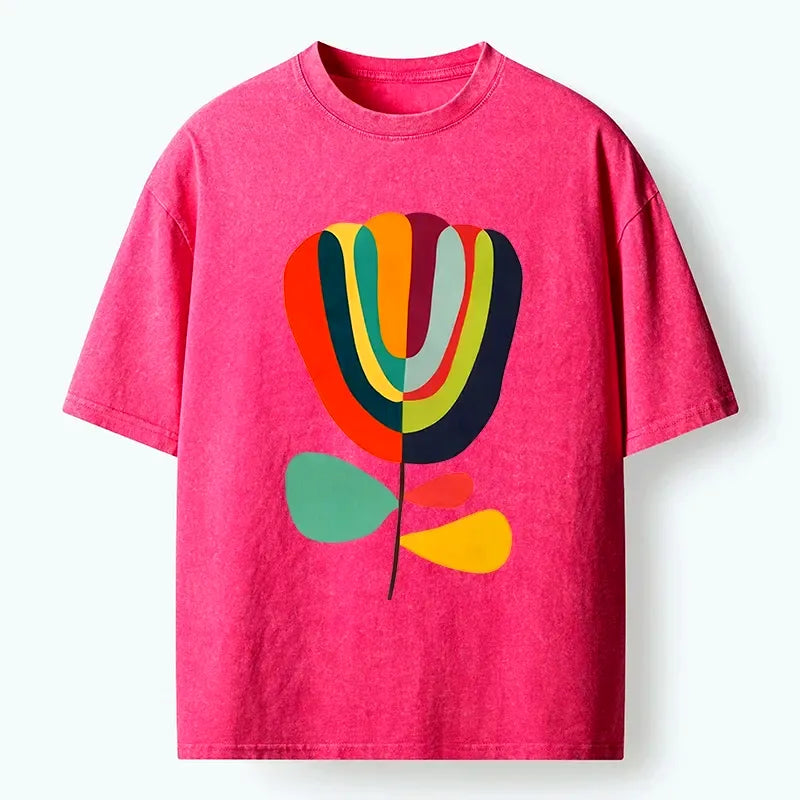 retro minimalist Kyoto Lion t-shirt