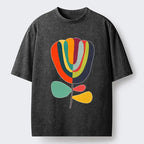 retro minimalist Kyoto Lion t-shirt
