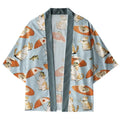 Ukiyo-e Cat Umbrella Cardigan for Summer