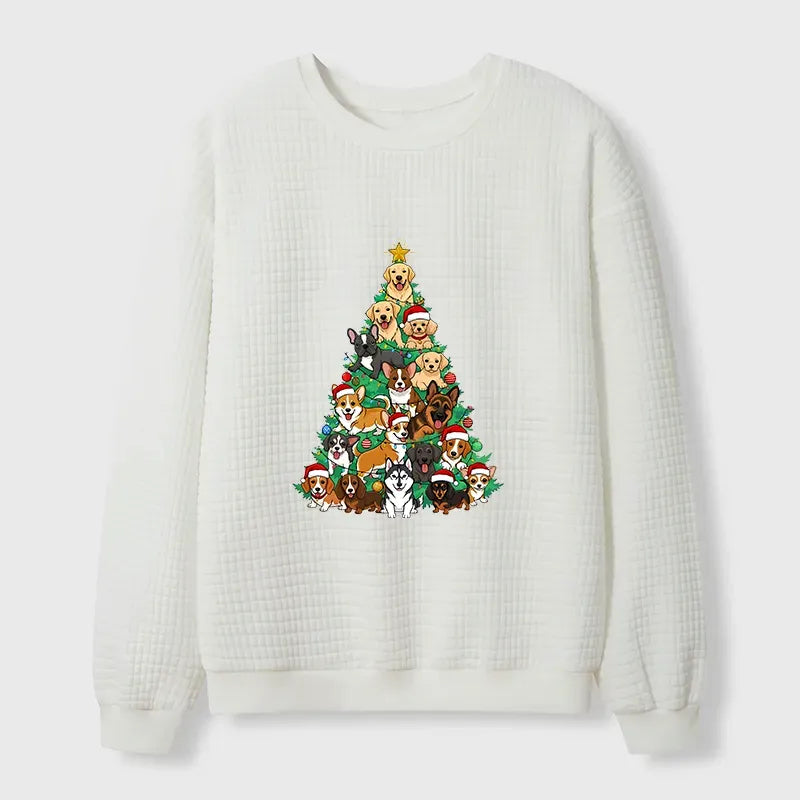 Japanese Kyoto Dog Sweatshirt for Holiday Gift