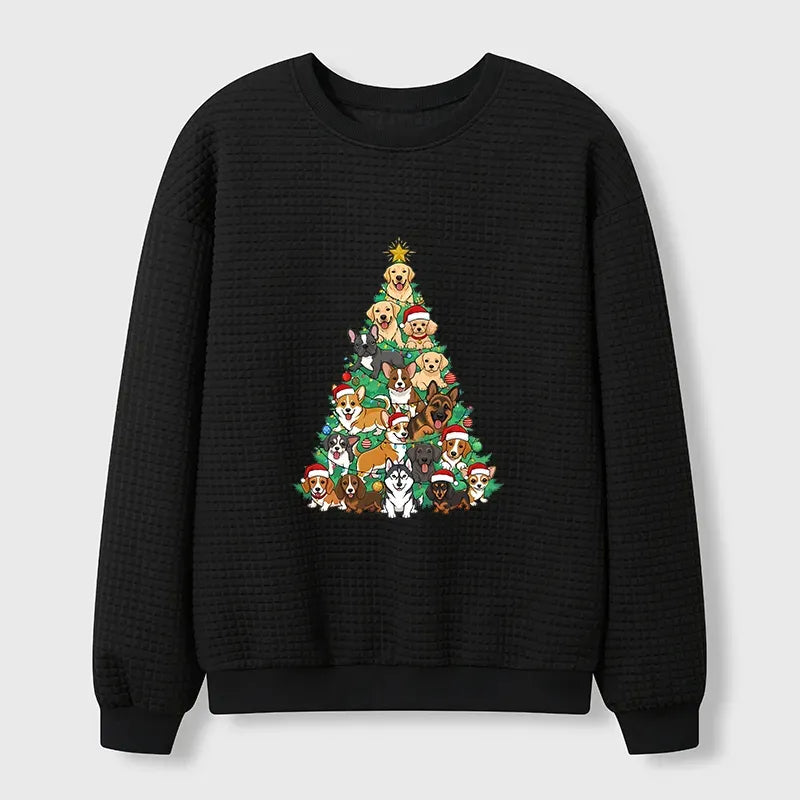 Japanese Kyoto Dog Sweatshirt for Holiday Gift