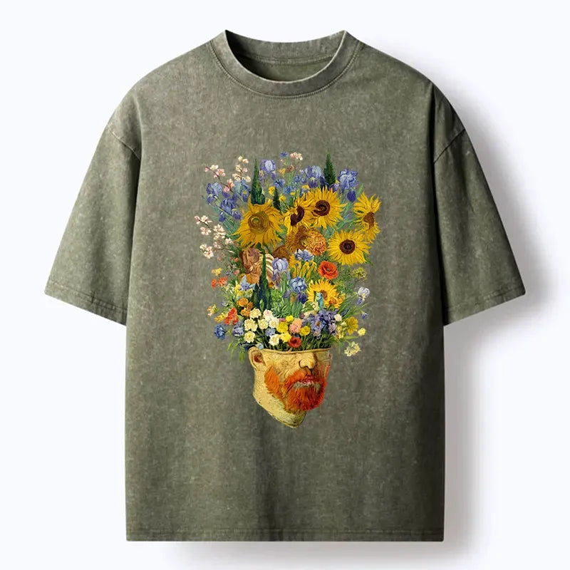 Kyoto lion art t-shirt free shipping