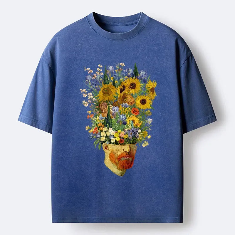 Kyoto lion art t-shirt free shipping