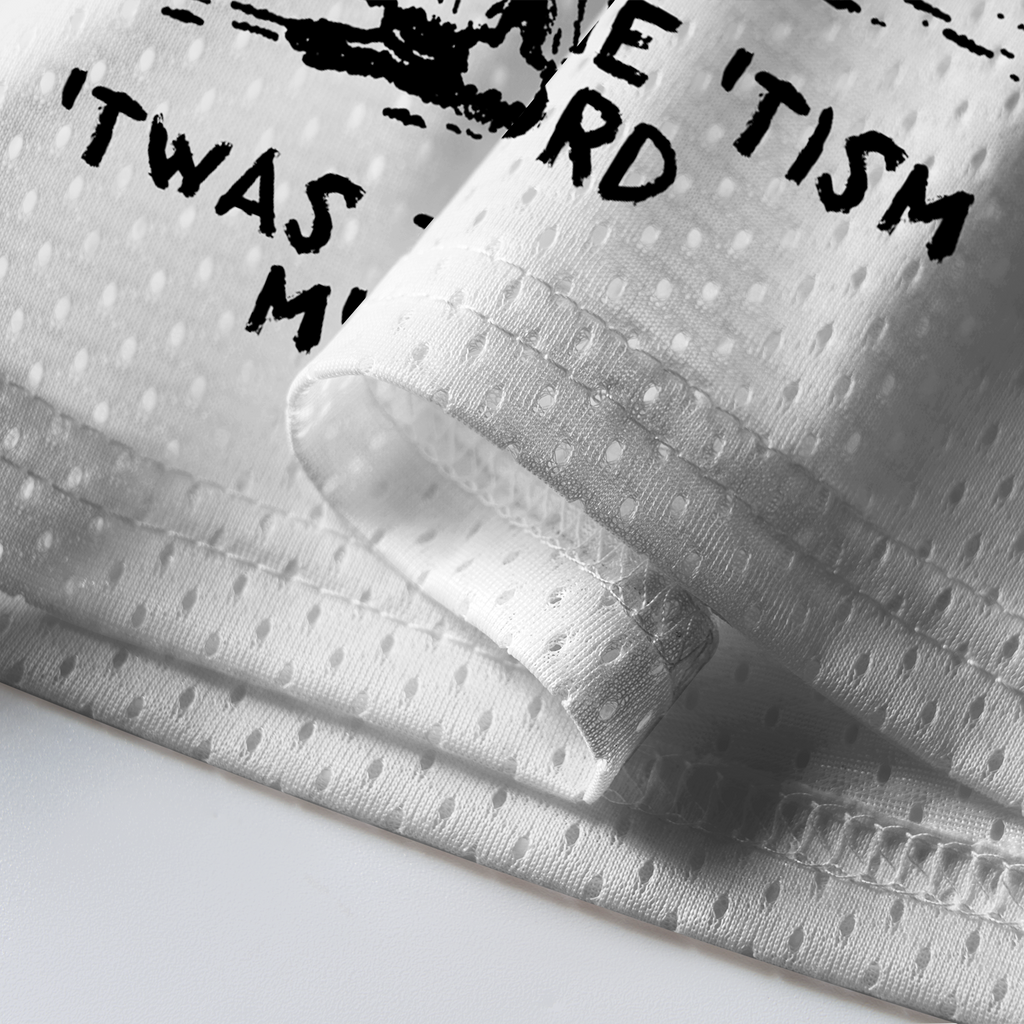 Autism Meme Mesh Jersey for Anime Convention