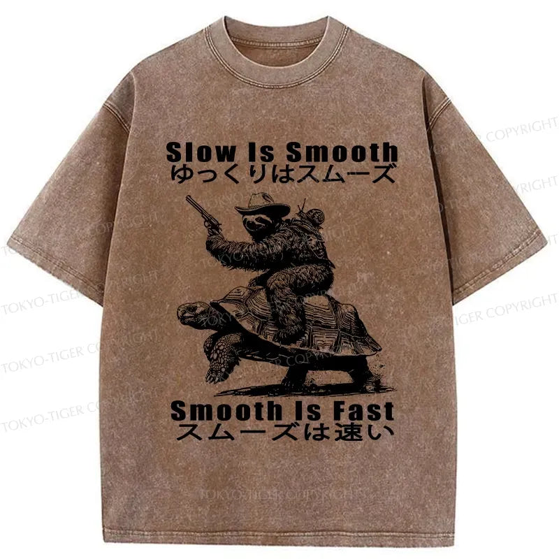 kyoto lion washed tee for daily wear