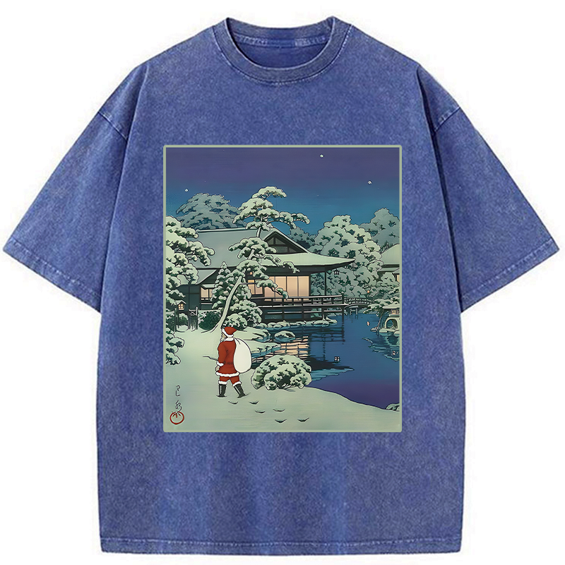 Kyoto Lion Ukiyoe T-Shirt On Sale
