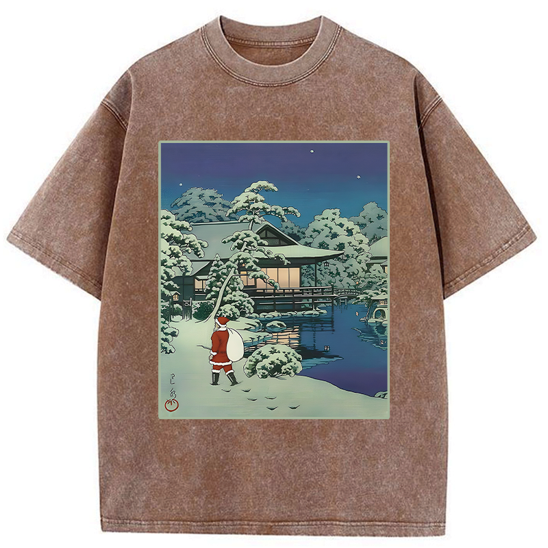 Kyoto Lion Ukiyoe T-Shirt On Sale