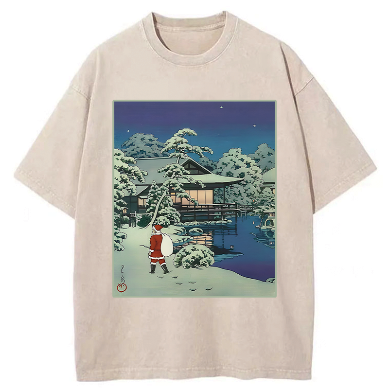 Kyoto Lion Ukiyoe T-Shirt On Sale