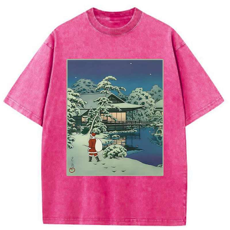 Kyoto Lion Ukiyoe T-Shirt On Sale