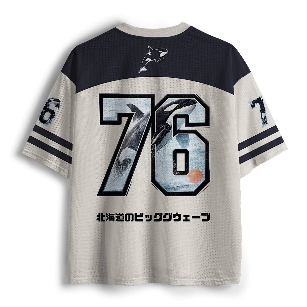 Kyoto-Lion Orca Pod At Sunset Mesh Jersey