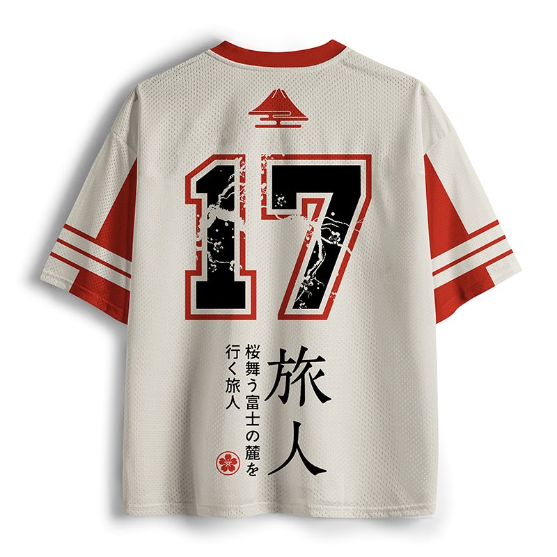 Japanese Ukiyo-e Mesh Jersey Limited Edition