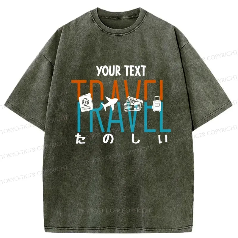 Travel Destination Japan T-Shirt Free Shipping