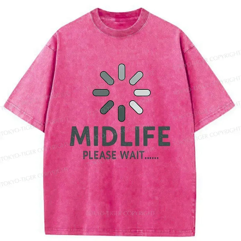 Kyoto-Lion Menopause Funny Washed T-Shirt
