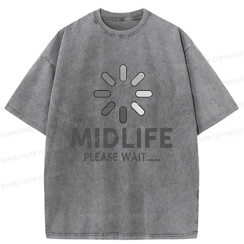 Kyoto-Lion Menopause Funny Washed T-Shirt