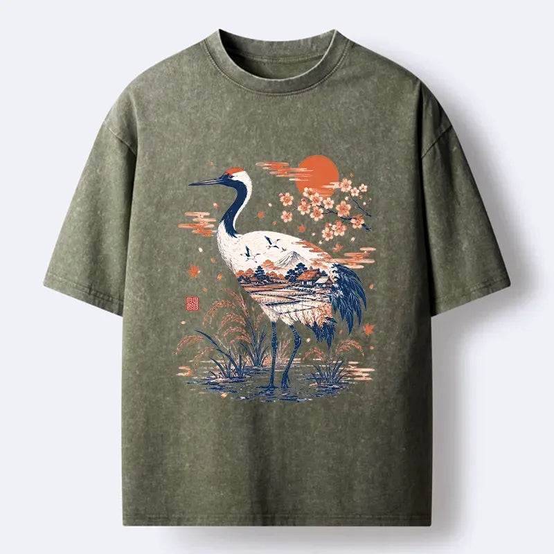 Vintage Japanese Art Daily Wear