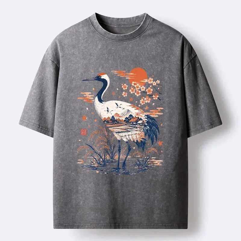 Vintage Japanese Art Daily Wear