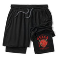 Kyoto-Lion Drunken Octopus Japan Training Shorts