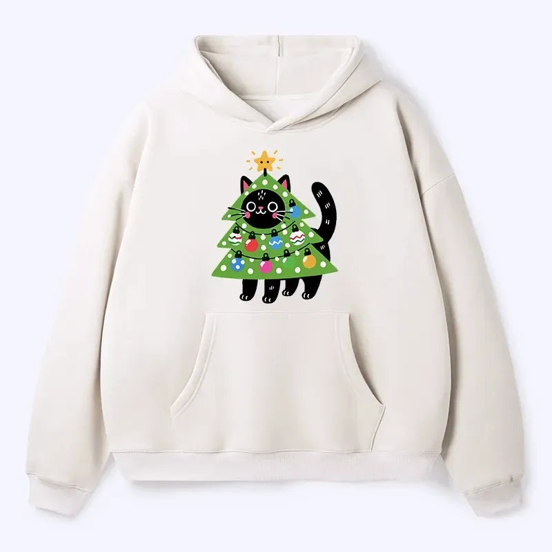 Japanese Cat Hoodie for Christmas Gift