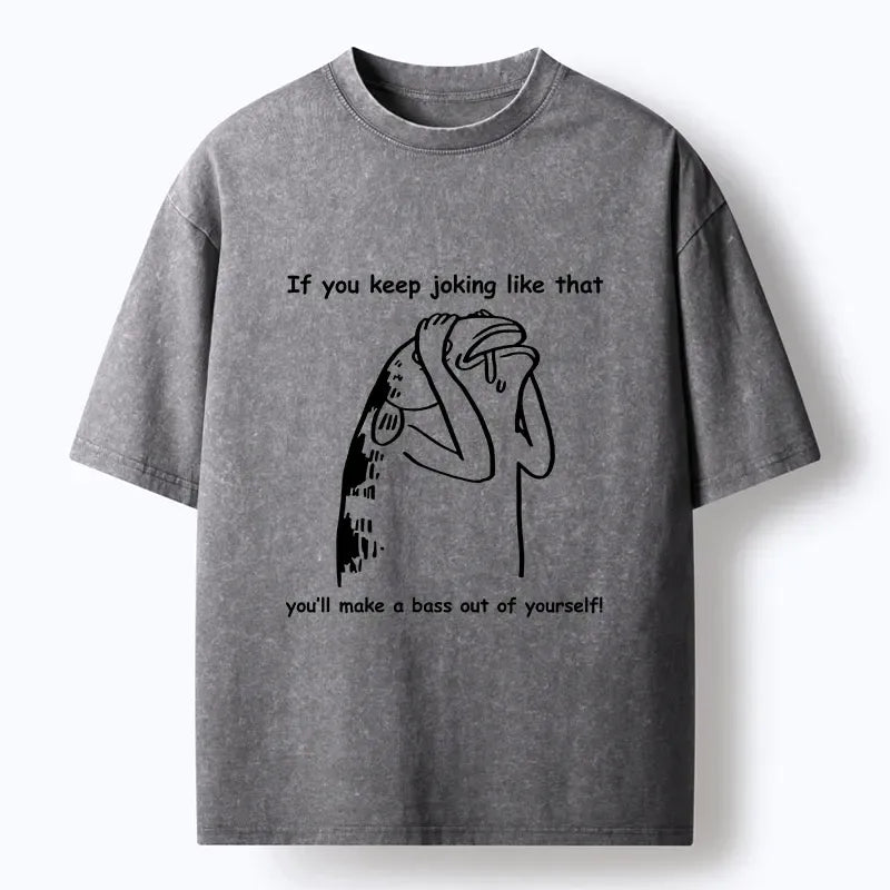 Japanese meme fish t-shirt