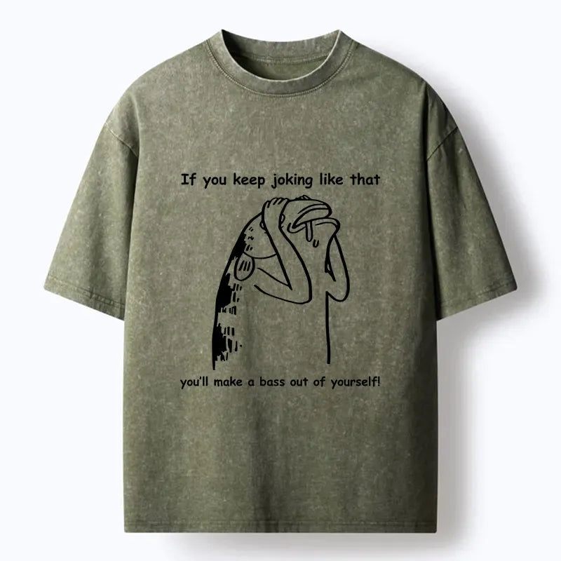 Japanese meme fish t-shirt