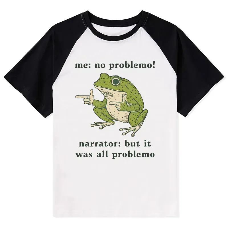 No Problemo Frog T-shirt for Casual