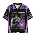 Kyoto-Lion Disappointed Raccoon Japanese Mesh Jersey