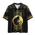 Unisex Cat Mesh Jersey for Daily Wear