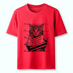 Kyoto-Lion Funny Cat Vs Dog Joke Classic T-Shirt