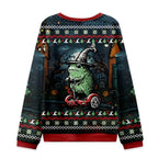 kyoto lion ugly christmas sweater for him