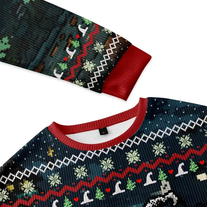 frog christmas sweatshirt gift idea