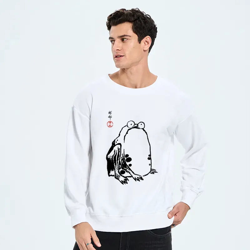 Kyoto lion retro sweatshirt limited edition