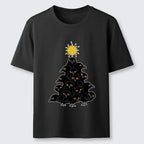 Kyoto-Lion Crow Christmas Tree Classic T-Shirt