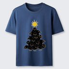 Kyoto-Lion Crow Christmas Tree Classic T-Shirt