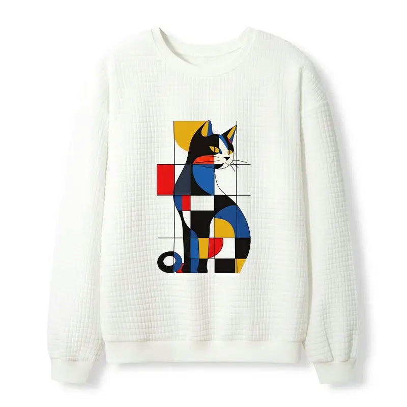 Kyoto Lion Waffle Sweatshirt on Sale