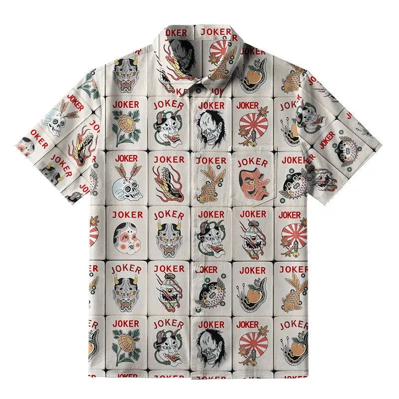 Trending Japanese Button-up Shirt for Men