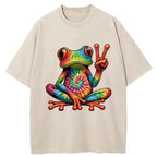 Vintage Japanese Frog Ukiyo-e T-Shirt