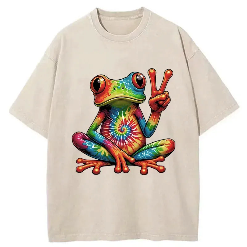Vintage Japanese Frog Ukiyo-e T-Shirt