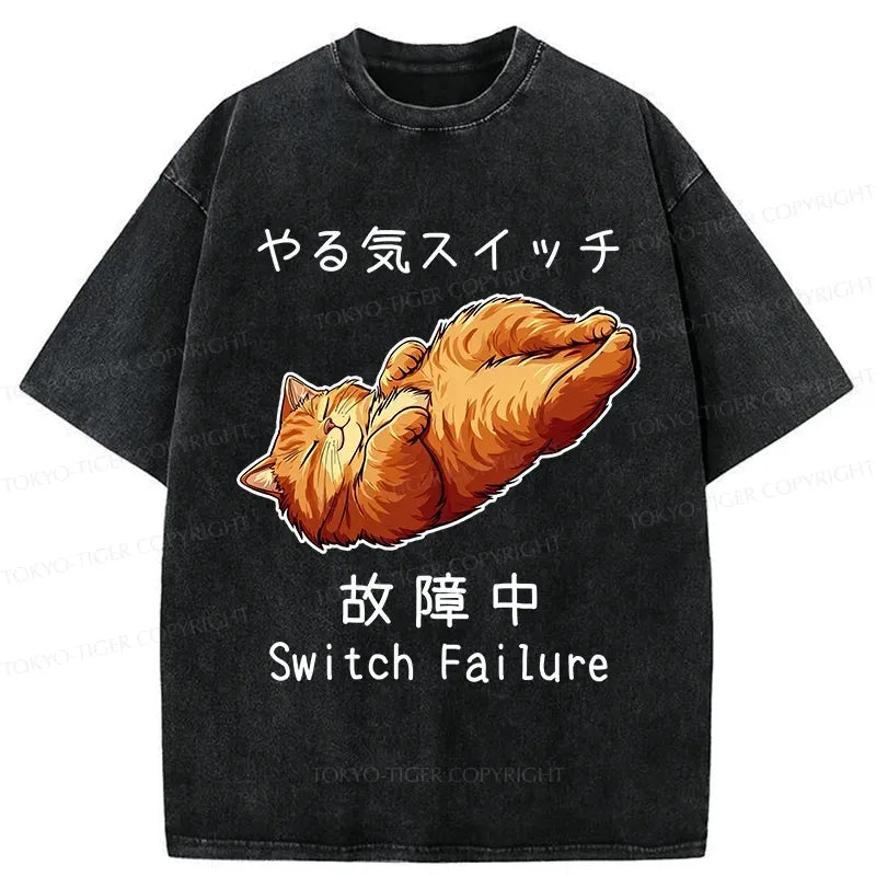 Switch Failure Funny Cat T-Shirt