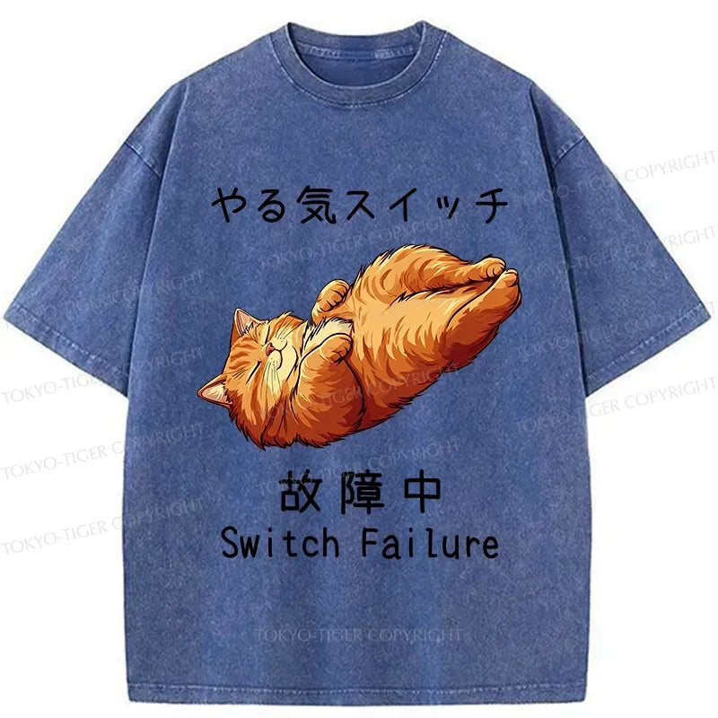 Switch Failure Funny Cat T-Shirt
