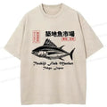 Washed Tokyo Fish Market T-Shirt Best Seller
