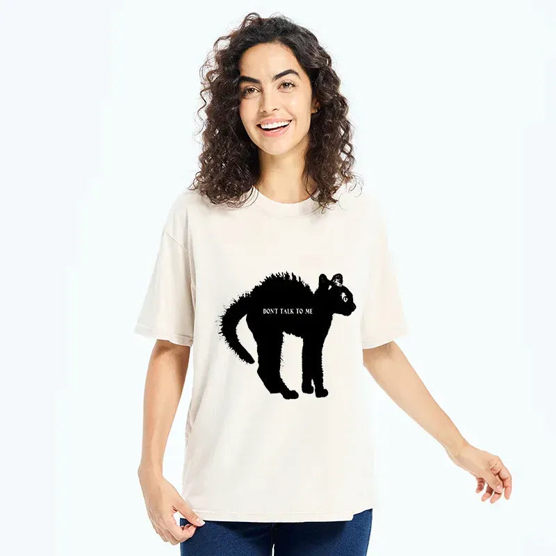 Scared Cat Japan Streetwear Tee