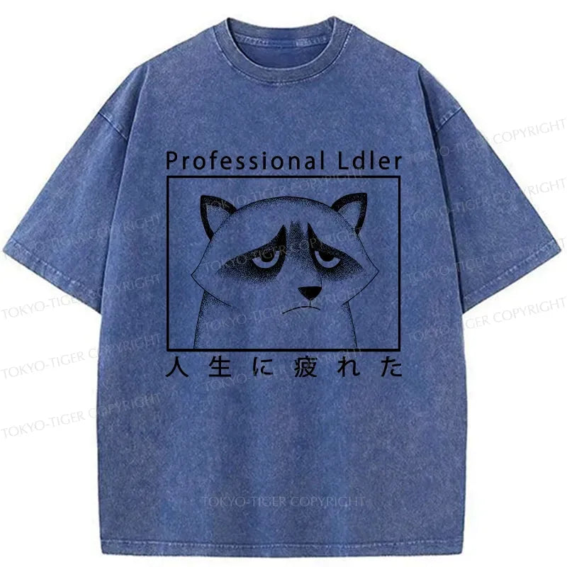 Raccoon Washed T-Shirt Limited Edition