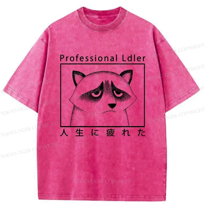 Raccoon Washed T-Shirt Limited Edition